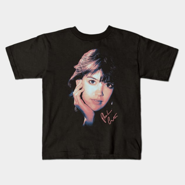 Phoebe Cates Signature Kids T-Shirt by Joker Keder